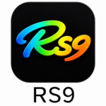 RS9 Cricket APK download homepage with fantasy cricket features